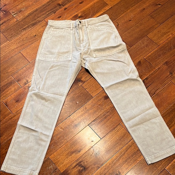 Men's Todd Snyder Stone Pants 36x34 NWT - Picture 2 of 7